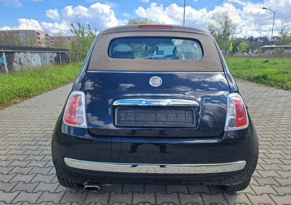 Fiat 500 cena 20900 przebieg: 159000, rok produkcji 2011 z Płoty małe 562